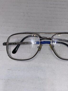 Eight to Eighty Eyeglasses Frames MORTY GUN RARE Square Aviator Rim 54-18-140